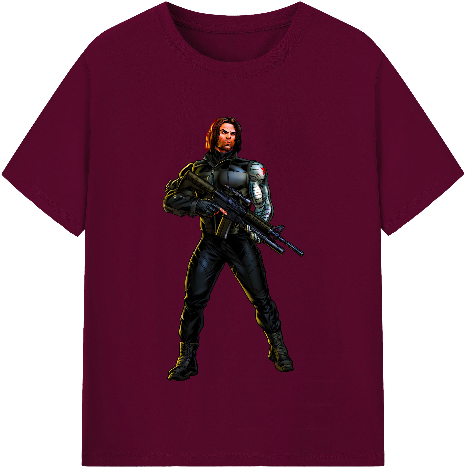 （画像用） アベンジャーズ The Avengers レディースカジュアルプリントTシャツ（綿100％）
